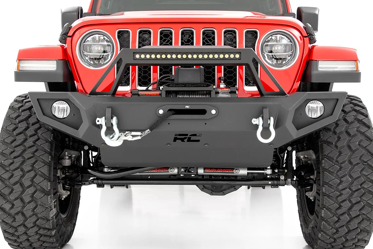 Rough Country Winch Bumper For Jeep Gladiator and Wrangler JL/JK
