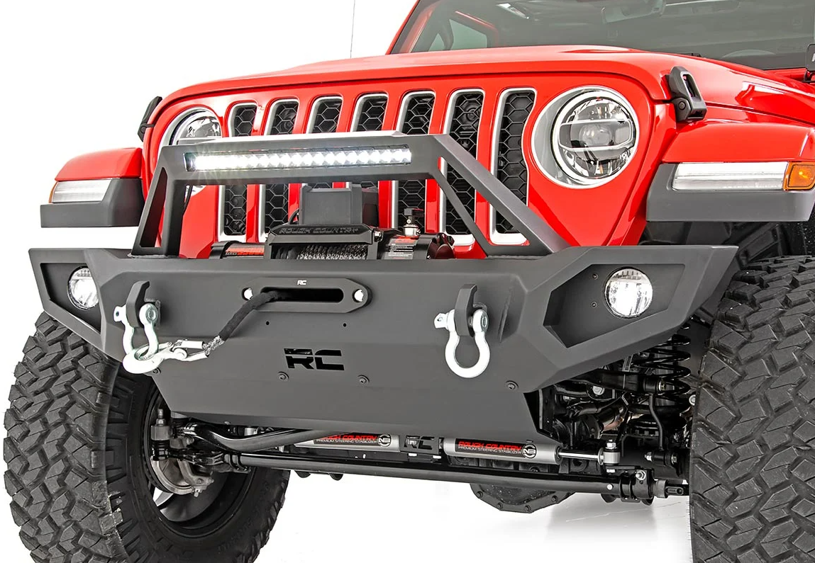 Rough Country Winch Bumper For Jeep Gladiator and Wrangler JL/JK