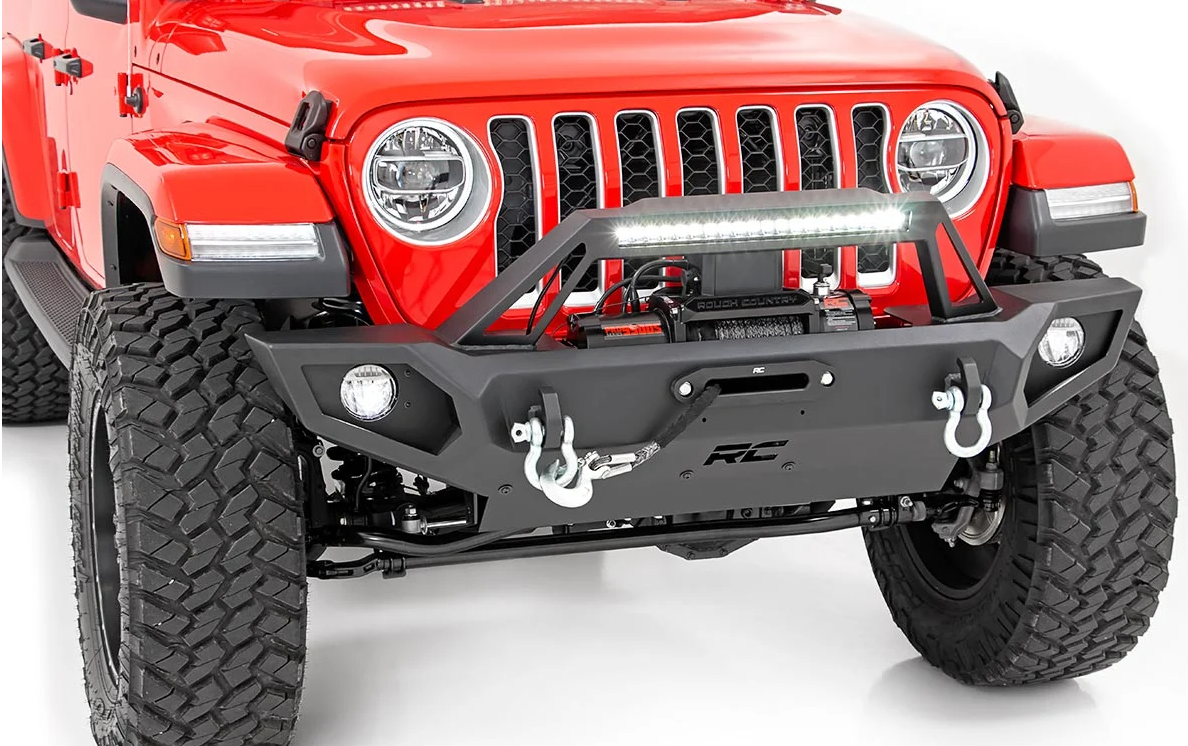 Rough Country Winch Bumper For Jeep Gladiator and Wrangler JL/JK