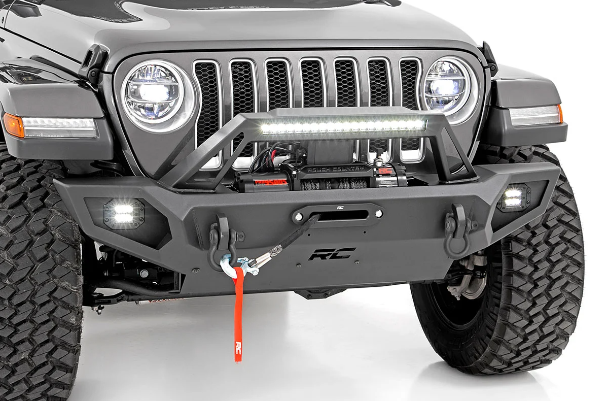 Rough Country Winch Bumper For Jeep Gladiator and Wrangler JL/JK