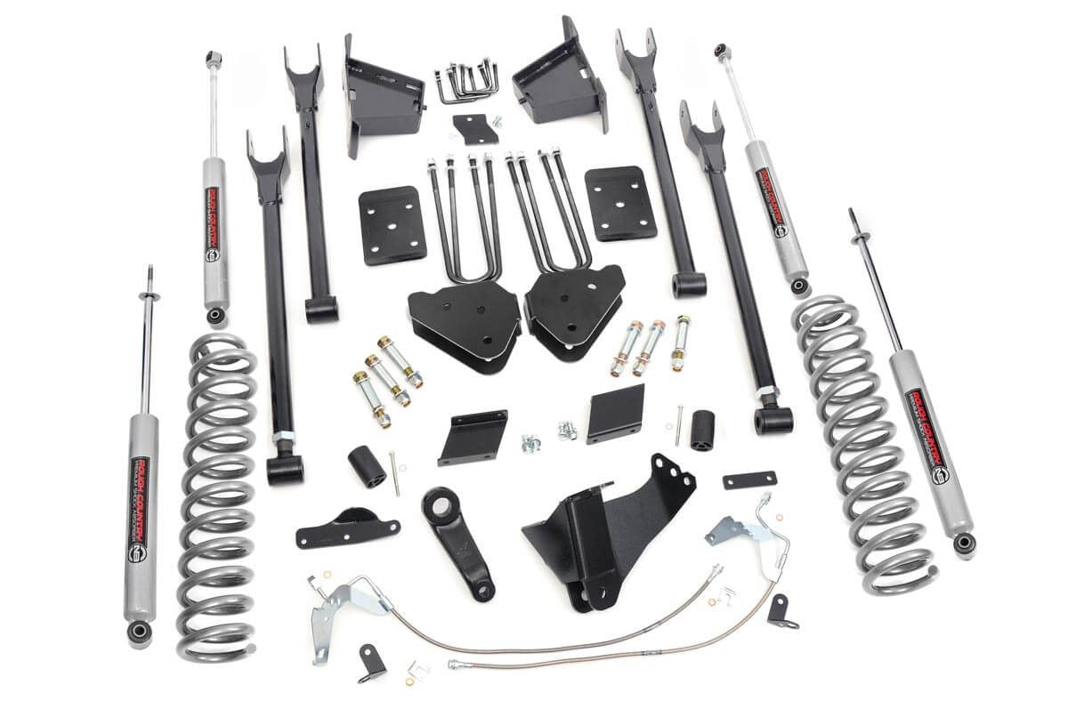 6 Inch Lift Kit | 4-Link | No OVLD | Ford F-250 Super Duty 4WD (2011-2014)