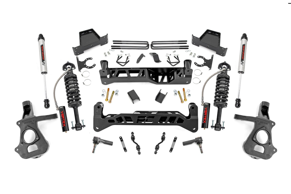7 Inch Lift Kit | Alu/Stamp Steel | Vertex/V2 | Chevy/GMC 1500 (14-18 & Classic)