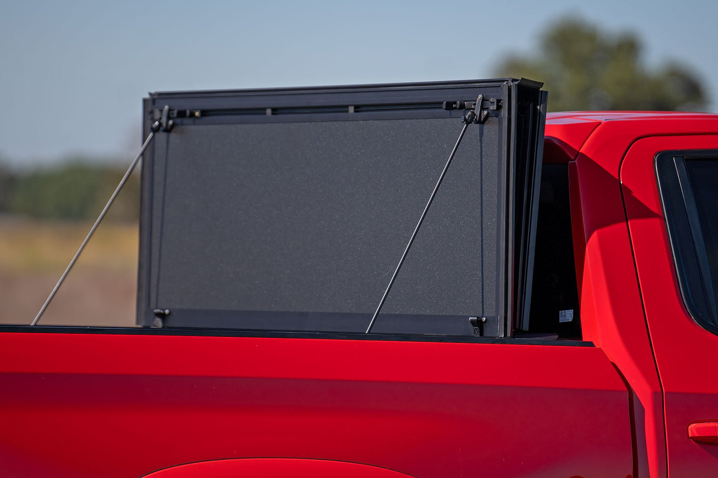 Hard Tri-Fold Flip Up Bed Cover | 5'10" Bed | Chevy/GMC Sierra 1500 (19-25)/Silverado 1500 (19-25)