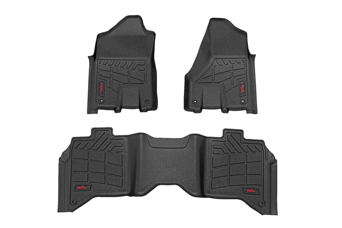 Sure-Fit Floor Mats | Front & Rear | Crew | Ram 2500/3500 2WD/4WD (2019-2024)