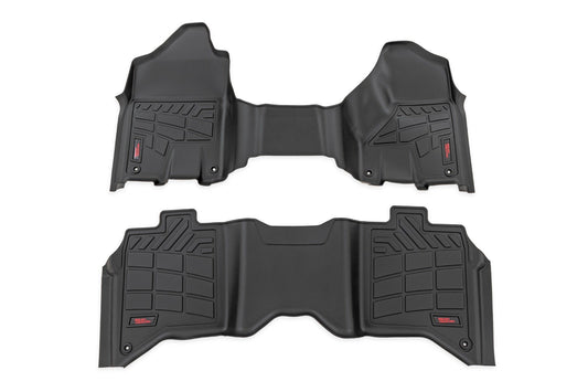 Sure-Fit Floor Mats | Front & Rear | Crew | Ram 2500/3500 2WD/4WD (2019-2024)