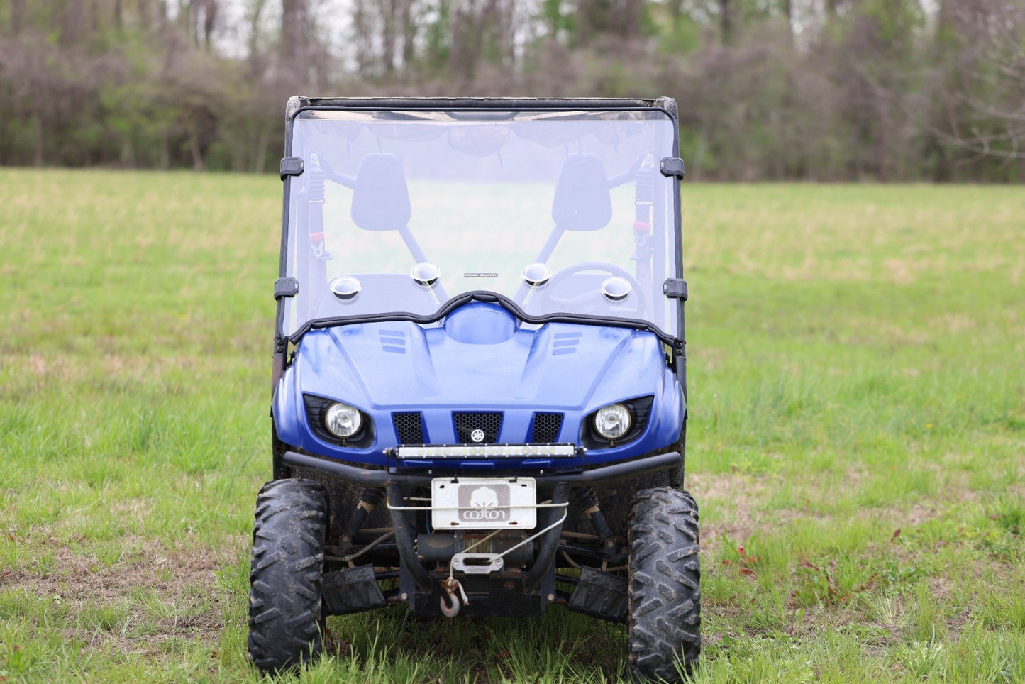 Vented Full Windshield | Scratch Resistant | Yamaha Rhino 450/Rhino 660