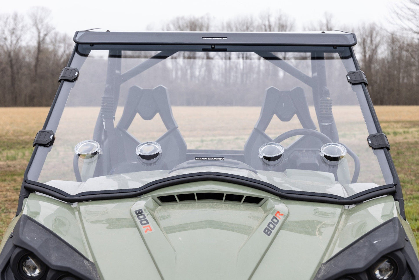 Vented Full Windshield | Scratch Resistant | Can-Am Commander Max 1000