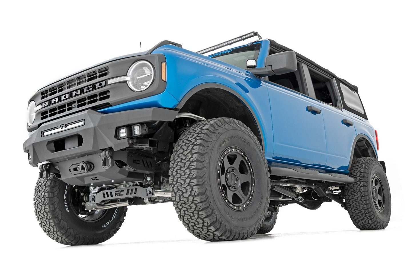 Front Bumper | Modular | Stubby Wings | Amber DRL | Ford Bronco 4WD (21-25)
