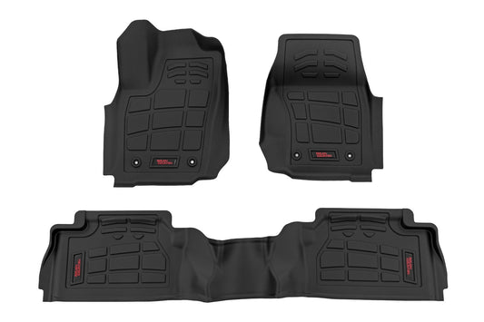 Sure-Fit Floor Mats | Front & Rear | TRD PRO | Double Cab | Toyota Tacoma 2WD/4WD (2024)