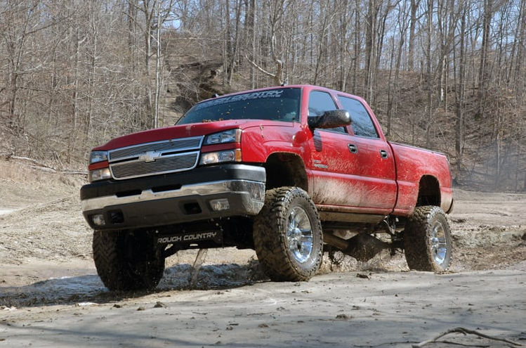 Rough Country 6 Inch Lift for 01-10 Silverado 2500HD and Sierra 2500HD