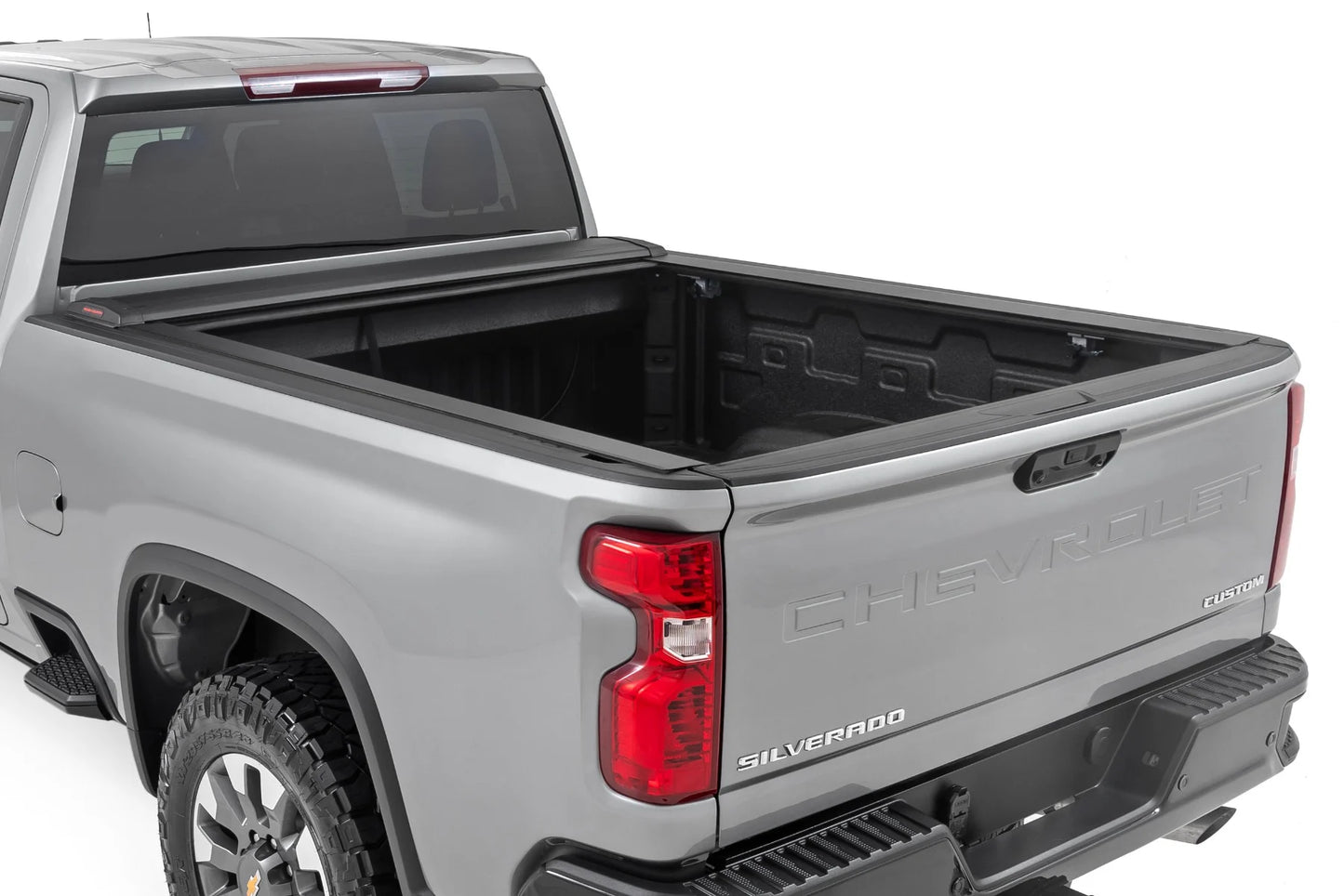 Retractable Bed Cover for 20-24 Silverado/Sierra HD 6'9" Bed