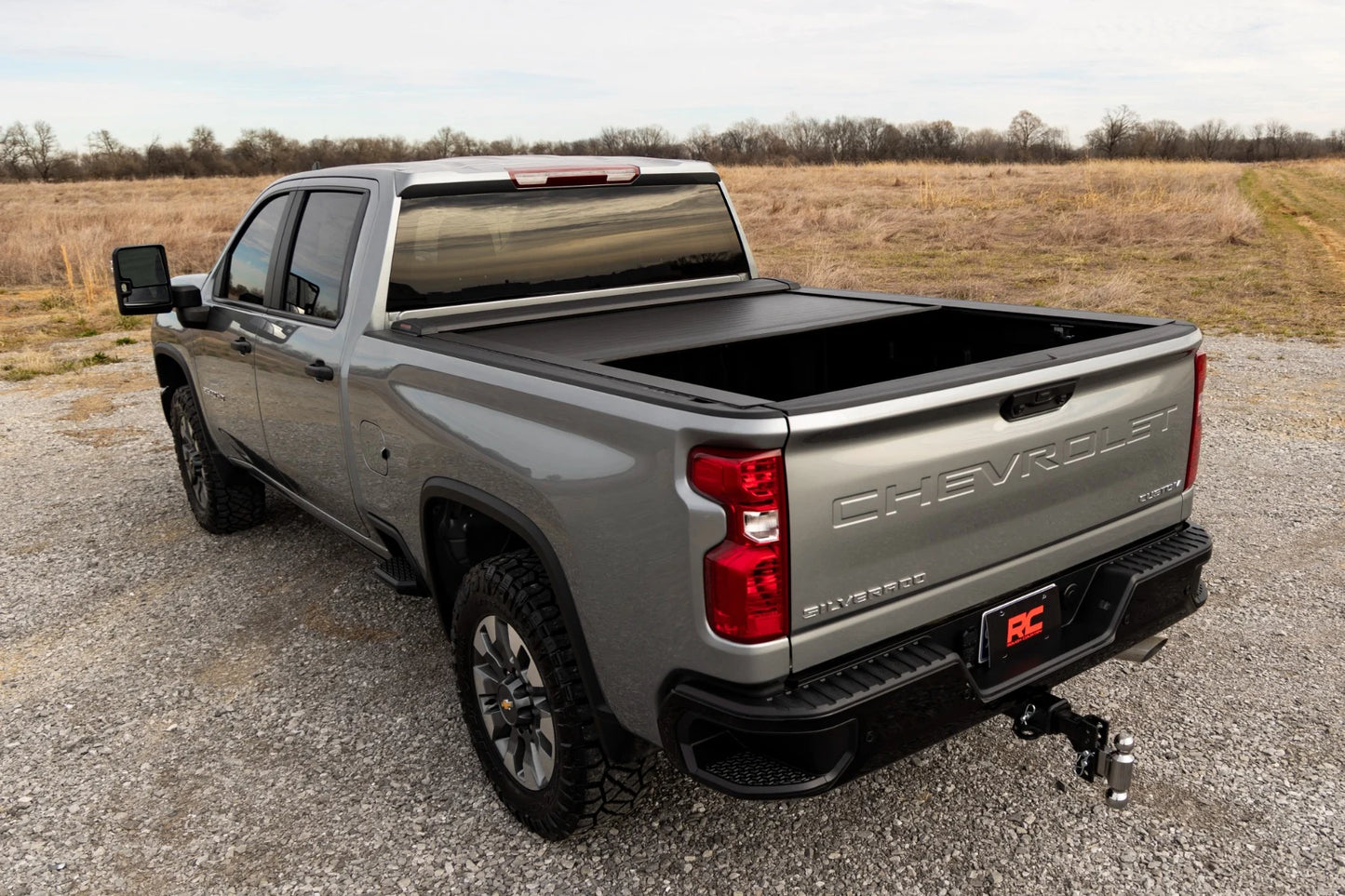 Retractable Bed Cover for 20-24 Silverado/Sierra HD 6'9" Bed