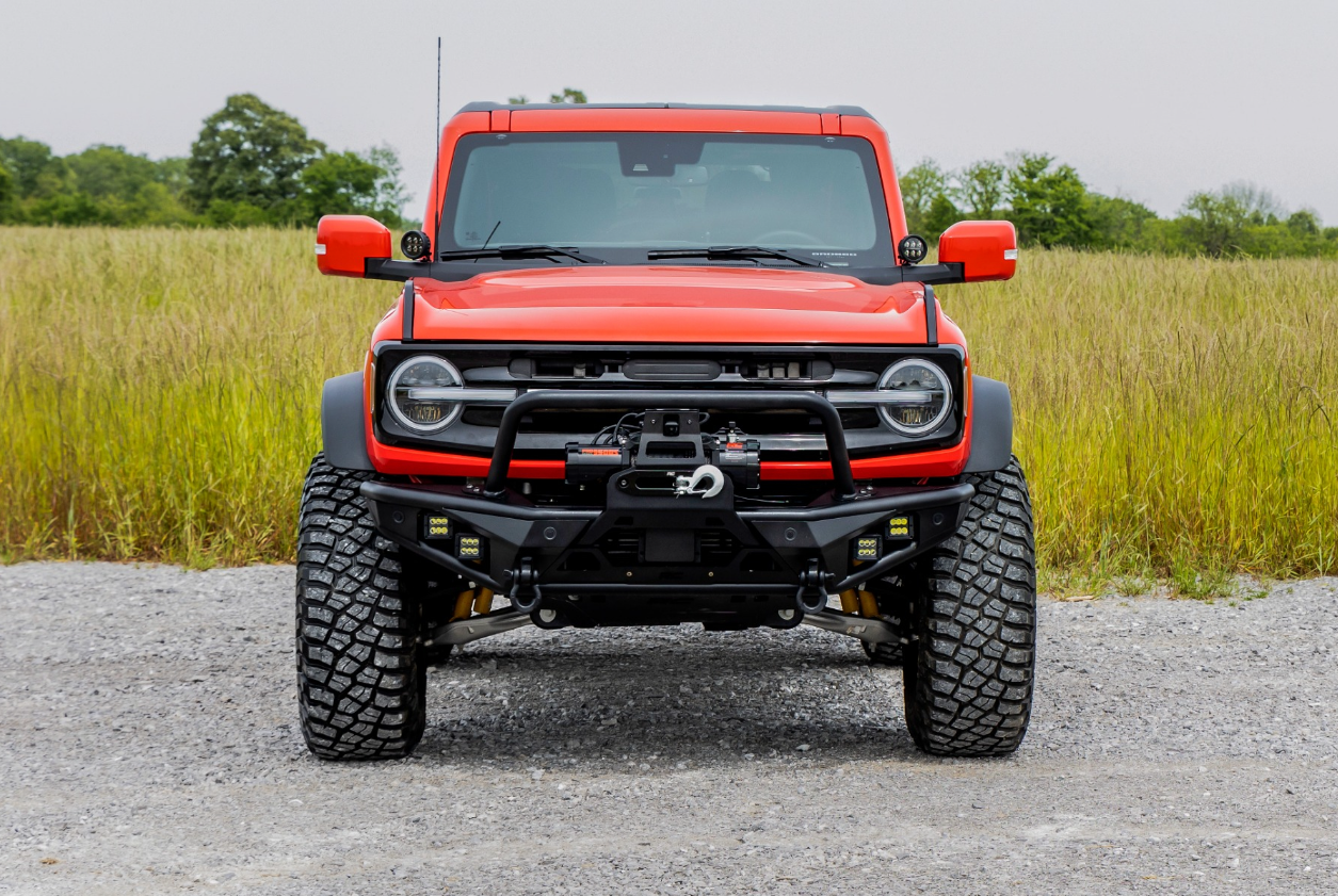 Front Tubular Bumper For Ford Bronco