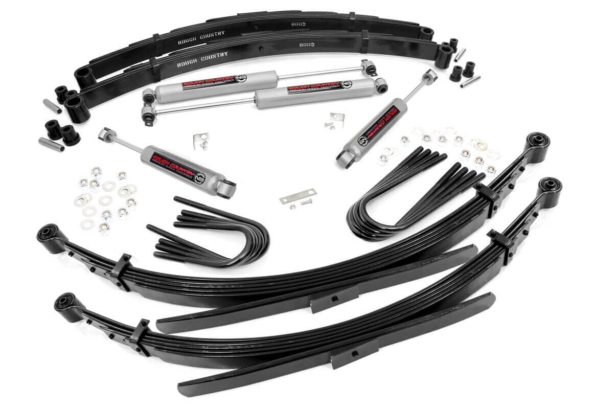 4 Inch Lift Kit | RR Spring | Chevy/GMC C10/K10 C15/K15 Truck/Half-Ton Suburban (69-72)