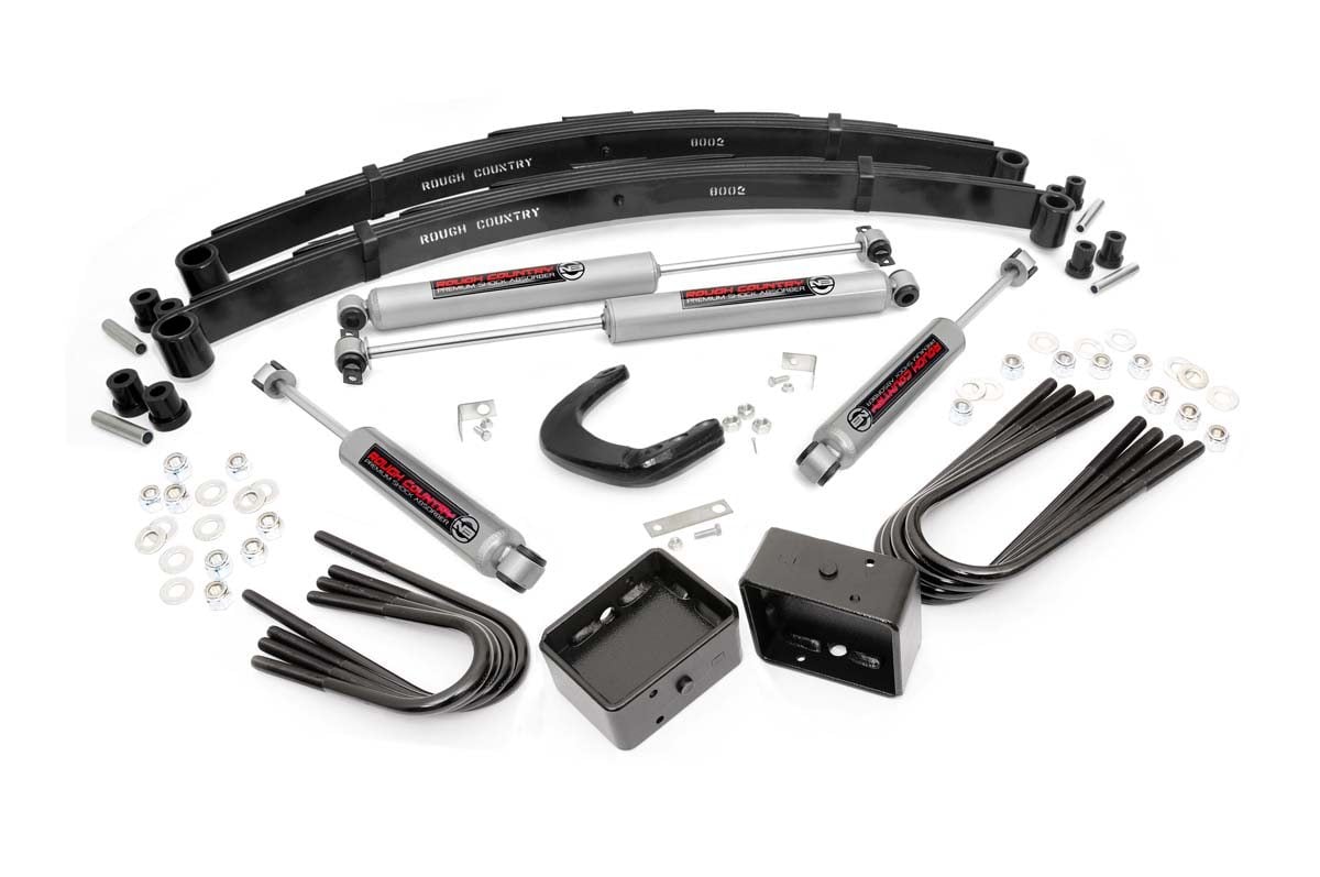 4 Inch Lift Kit | Rear Blocks | Chevy/GMC 3/4-Ton Suburban/C20/K20 Truck/C25/K25 Truck (73-76)
