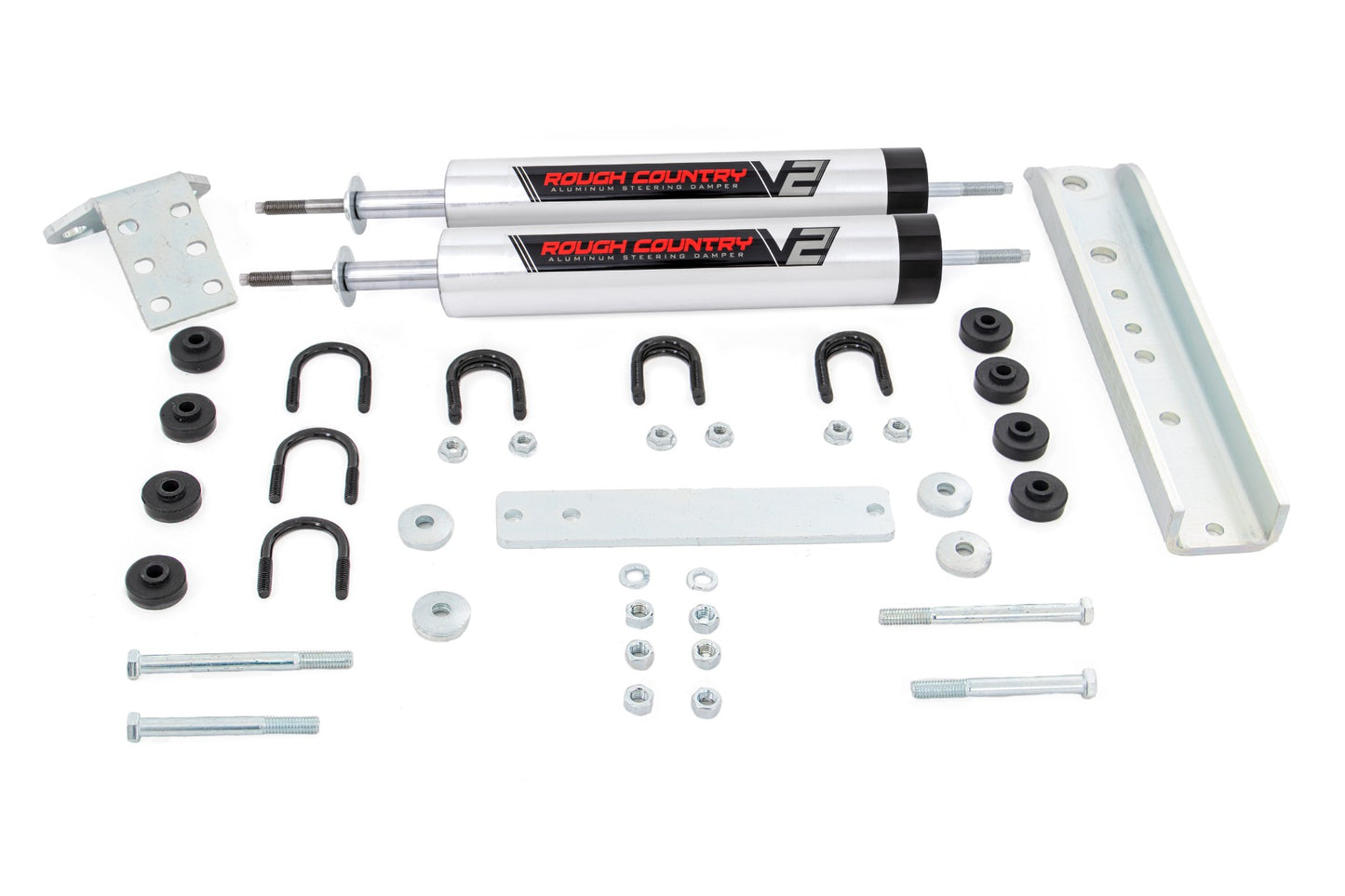 V2 Steering Stabilizer | Dual | Ford Bronco/F-150/F-250 (1980-1998)