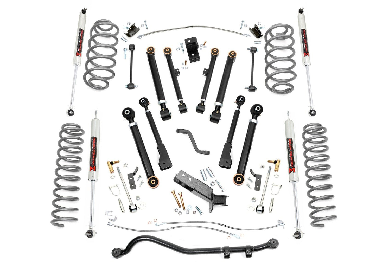 4 Inch Lift Kit | X-Series | M1 | Jeep Wrangler TJ (97-06)/Wrangler Unlimited (04-06)