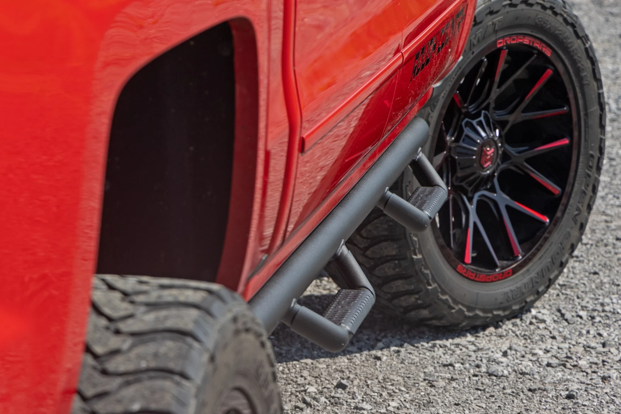 Rough Country Nerf Steps for 14-18 Silverado/Sierra 1500 Crew Cab