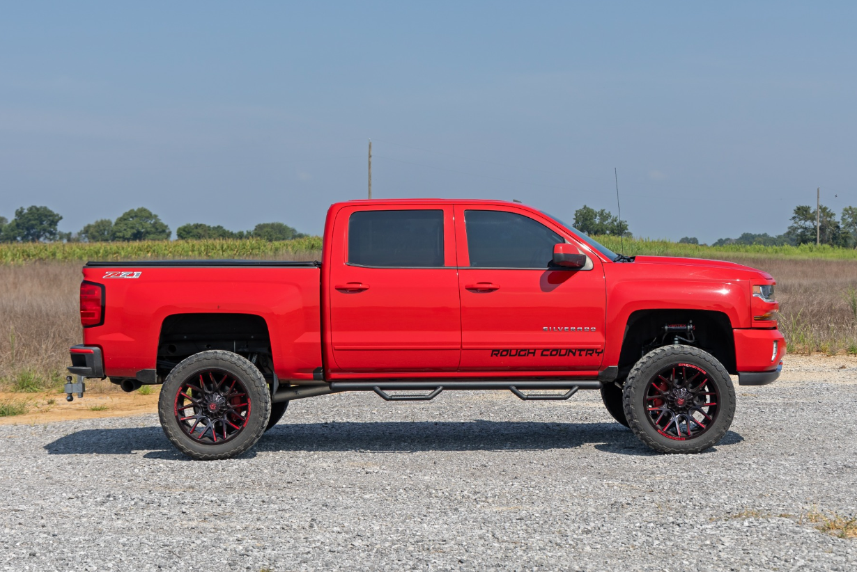 Rough Country Nerf Steps for 14-18 Silverado/Sierra 1500 Crew Cab