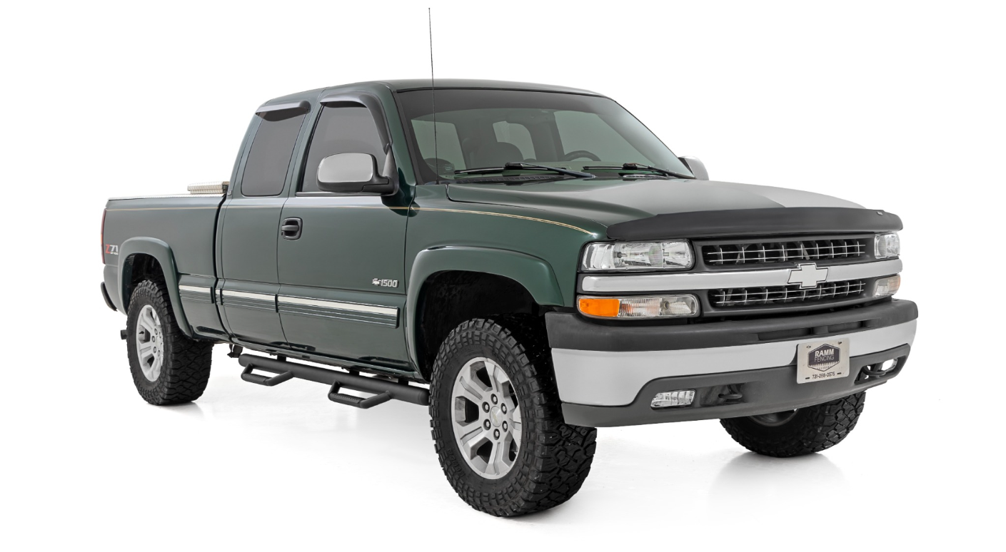 Rough Country Nerf Steps for Silverado/Sierra 1500/2500 Extended Cab