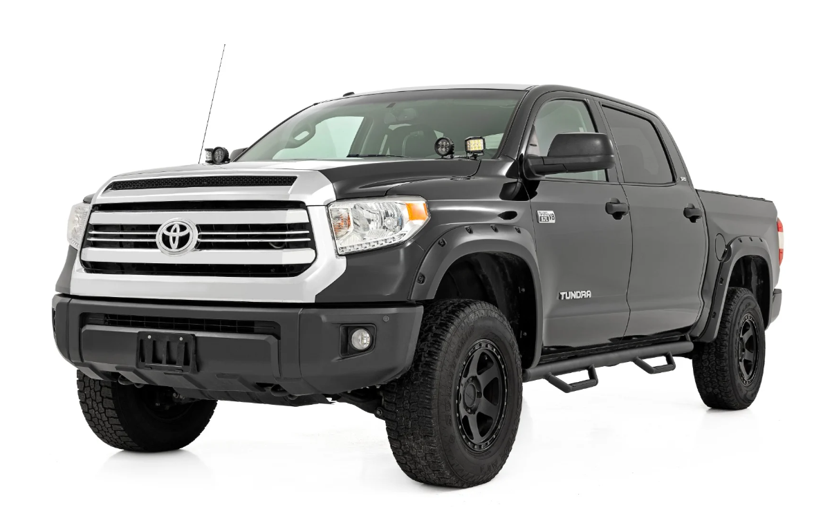 Rough Country Nerf Steps for Toyota Tundra CrewMax