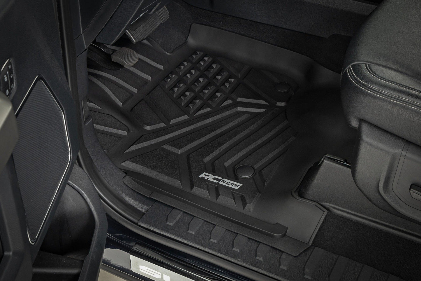 Flex-Fit Floor Mats | Front | Ford F-250/F-350 Super Duty 2WD/4WD (2017-2025)