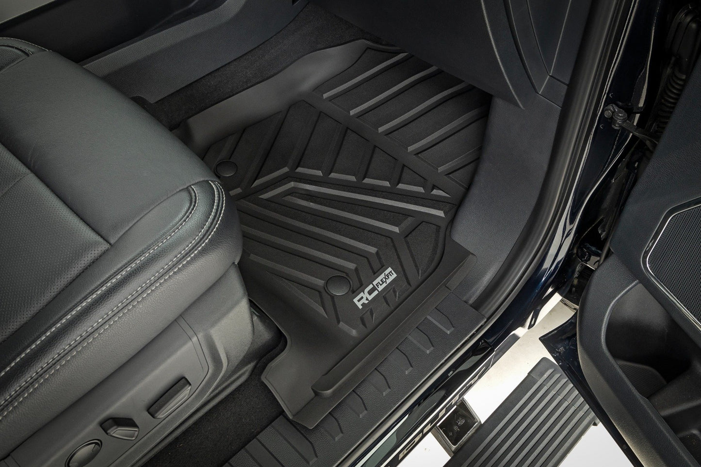 Flex-Fit Floor Mats | Front | Ford F-250/F-350 Super Duty 2WD/4WD (2017-2025)