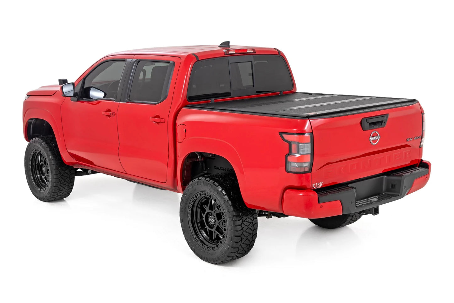 Hard Low Profile Bed Cover for 2022-2024 Nissan Frontier with Utili-Track