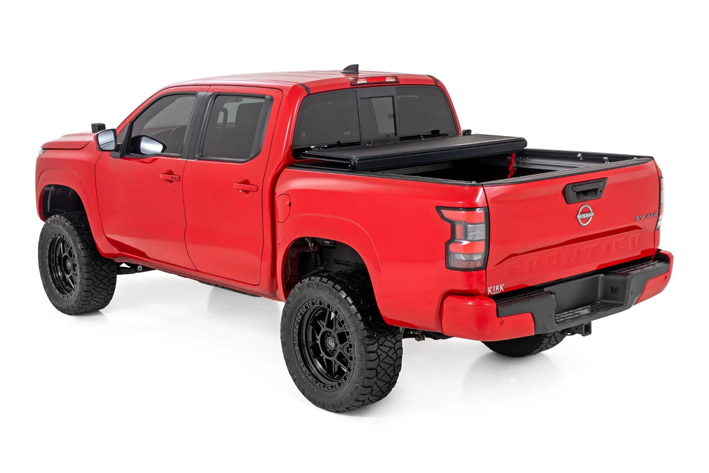Hard Low Profile Bed Cover for 2022-2024 Nissan Frontier with Utili-Track