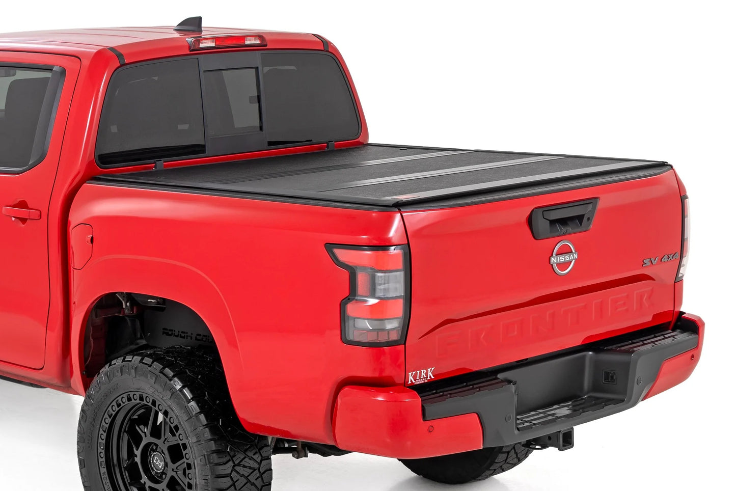 Hard Low Profile Bed Cover for 2022-2024 Nissan Frontier with Utili-Track