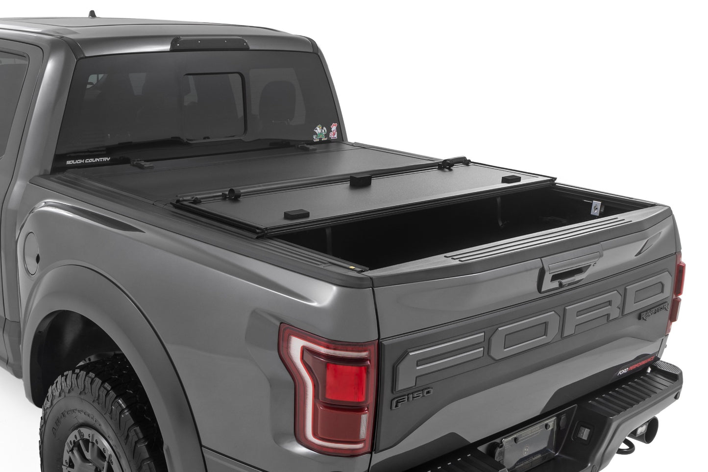 Hard Tri-Fold Flip Up Bed Cover | 5'7" Bed | Ford F-150 (21-25)/F-150 Lightning (22-24)