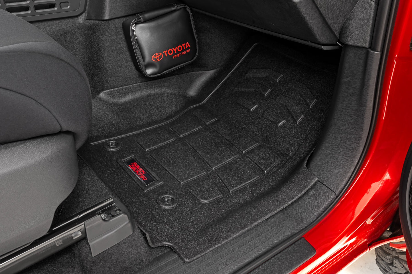 Sure-Fit Floor Mats | Front & Rear | TRD PRO | Double Cab | Toyota Tacoma 2WD/4WD (2024)
