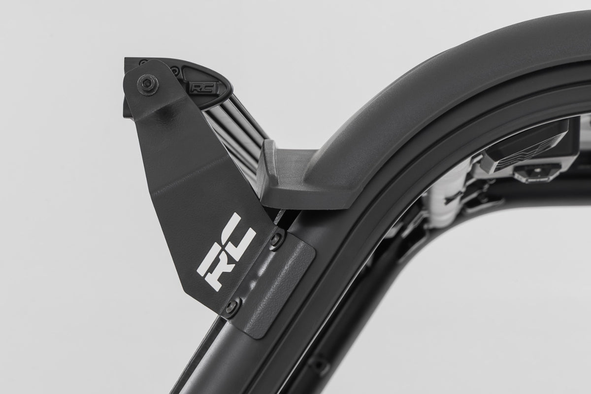 LED Light Mount | 50" Black Single Row | CFMOTO UFORCE U10 Pro