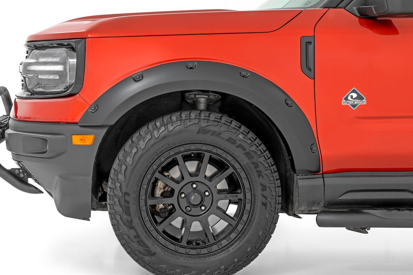 Pocket Fender Flares | Gloss Black | Ford Bronco Sport 4WD (2021-2025)