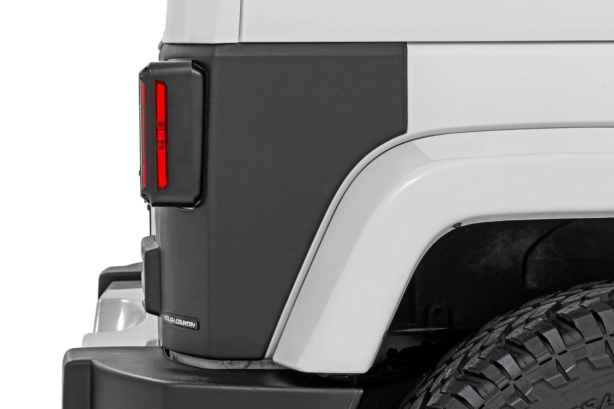 Trail Cladding | Rear Corners | Jeep Wrangler JK/Wrangler Unlimited (07-18)