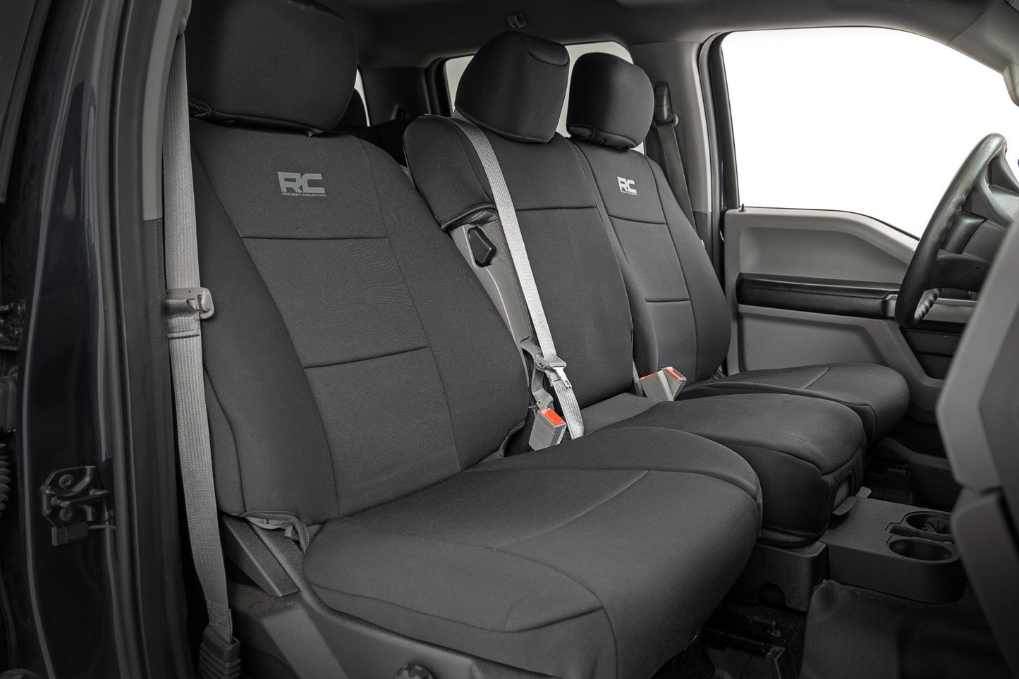 Seat Covers | FR Bench and RR Bench | Ford F-150/Lightning/F-250/F-350 (15-23)