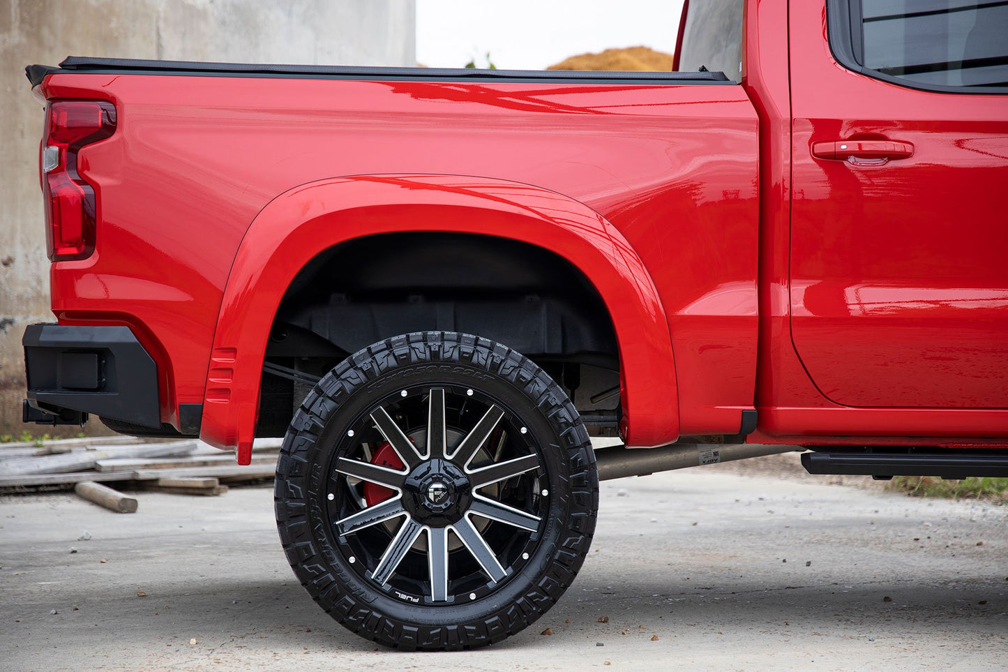 Fender Flares | SF1 | GAZ Summit White | Chevy Silverado 1500 2WD/4WD (2019-2025 & Classic)