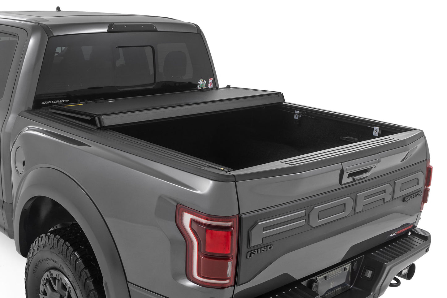 Hard Tri-Fold Flip Up Bed Cover | 5'7" Bed | Ford F-150 (21-25)/F-150 Lightning (22-24)