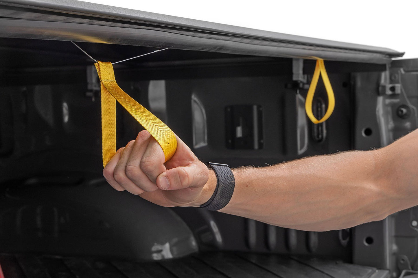 Soft Roll Up Bed Cover | 5'7" Bed | Ford F-150/F-150 Lightning/Raptor (15-25)