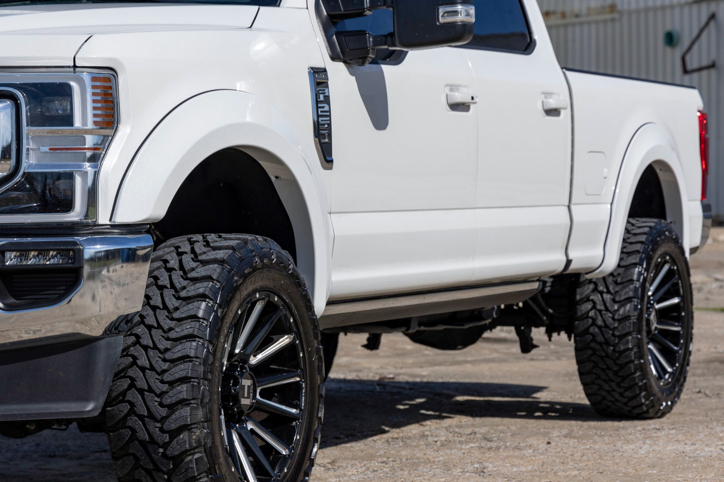 Sport Fender Flares | YZ Oxford White | Ford F-250/F-350 Super Duty (17-22)