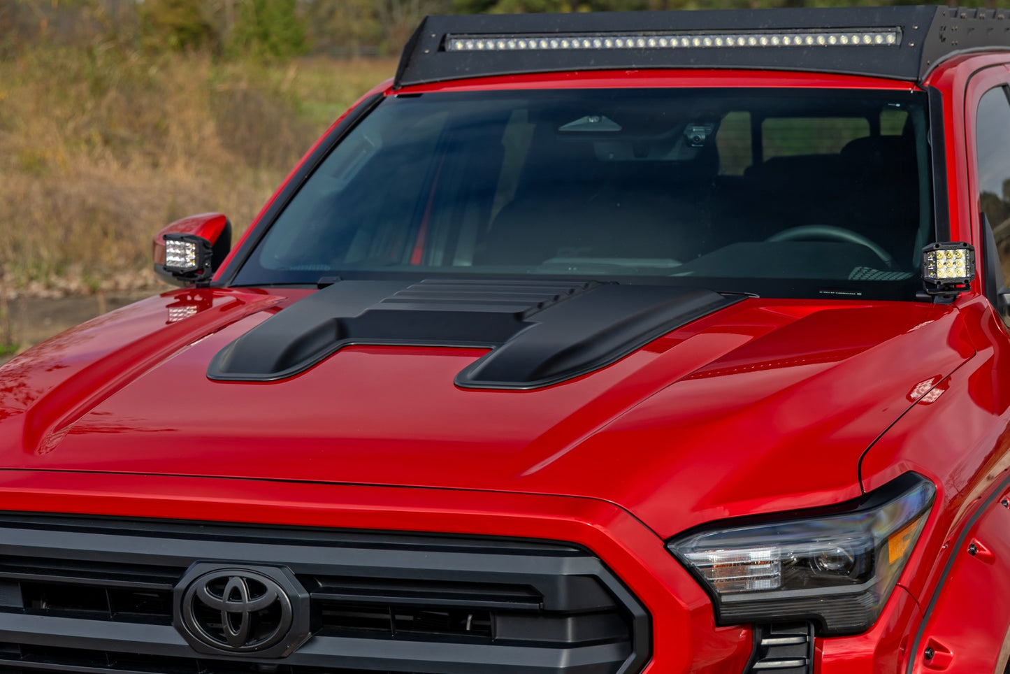 Hood Scoop | 3U5 Supersonic Red | Toyota Tacoma 2WD/4WD (2024)