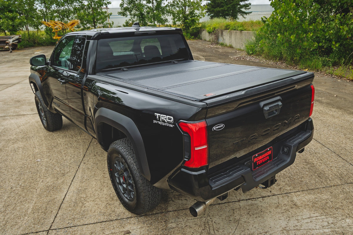 Hard Tri-Fold Flip Up Bed Cover | 6' Bed | Toyota Tacoma 2WD/4WD (2024-2026)