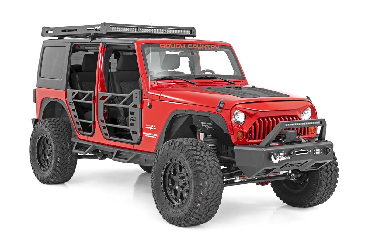 Roof Rack | Black Series Lights | Jeep Wrangler JK/Wrangler Unlimited (07-18)