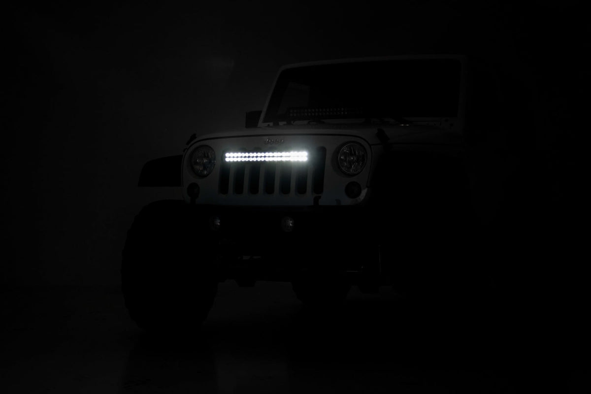 20 Inch Black Series LED Light Bar | Dual Row