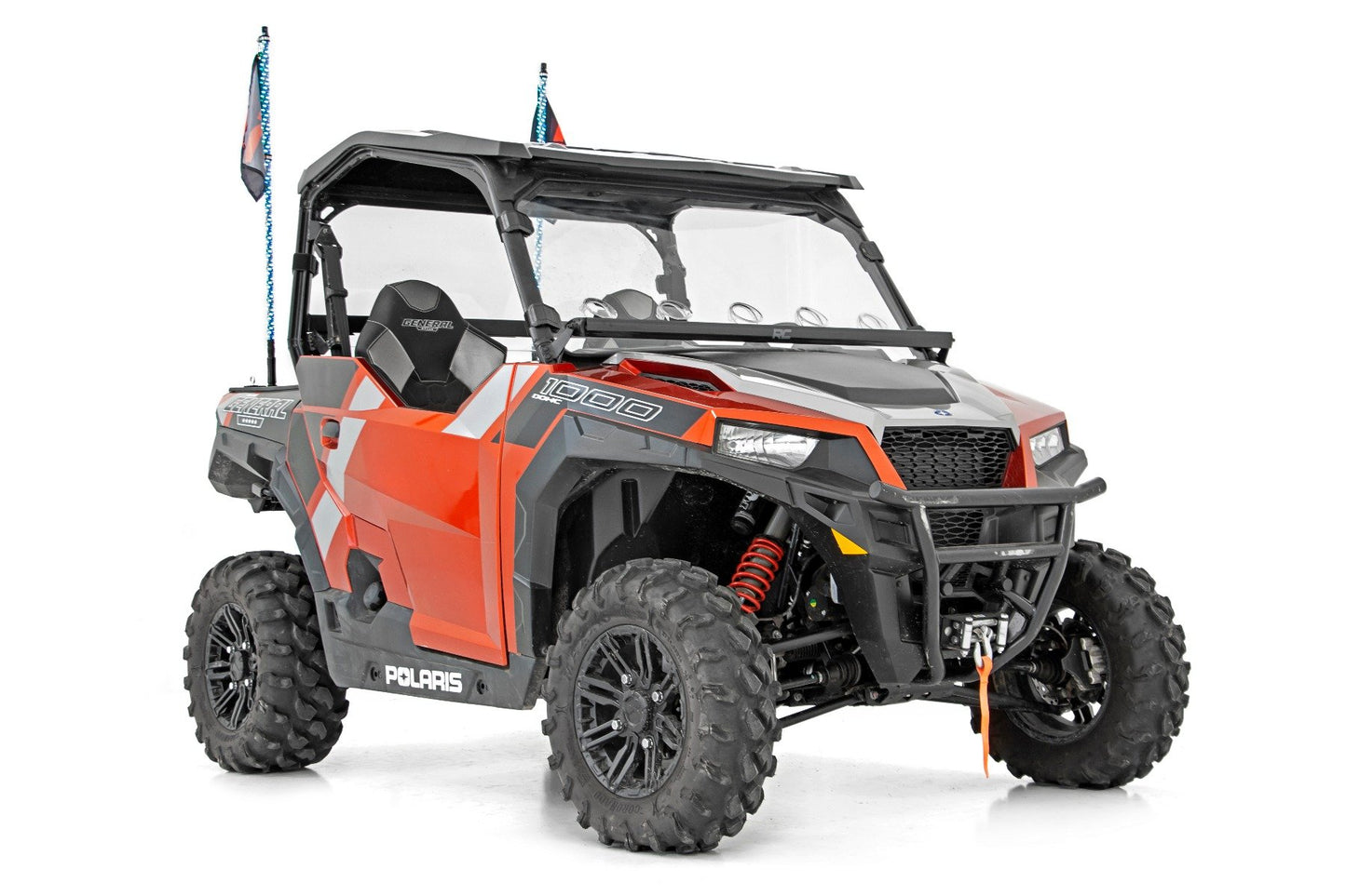 Vented Full Windshield | Scratch Resistant | Polaris General XP 4 1000