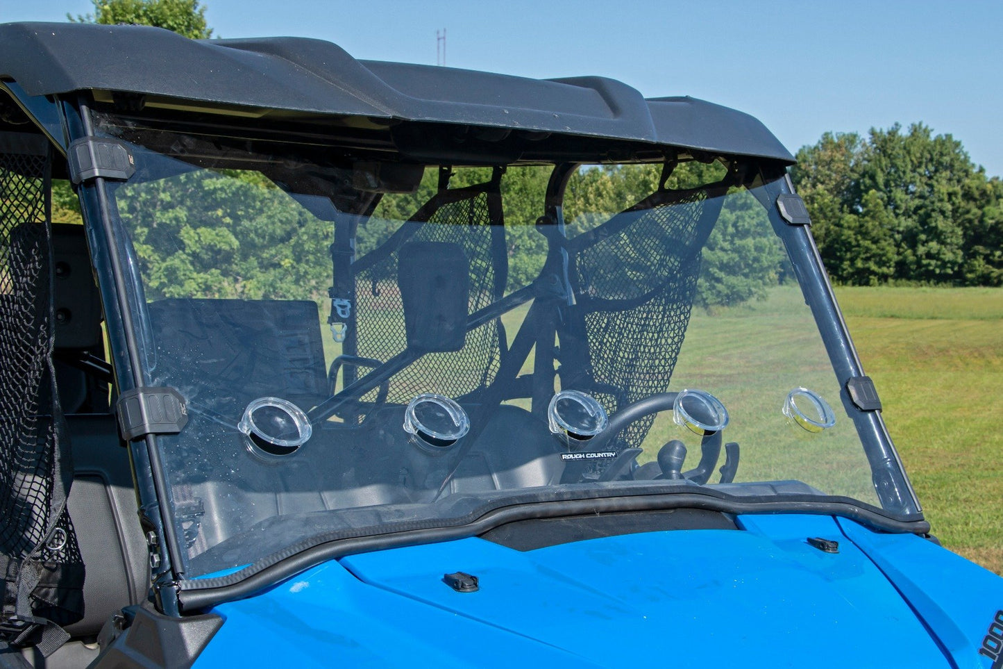 Vented Full Windshield | Scratch Resistant | Honda Pioneer 1000-5