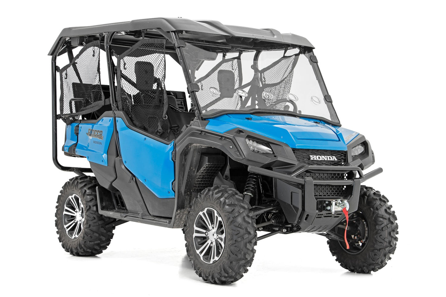 Vented Full Windshield | Scratch Resistant | Honda Pioneer 1000-5