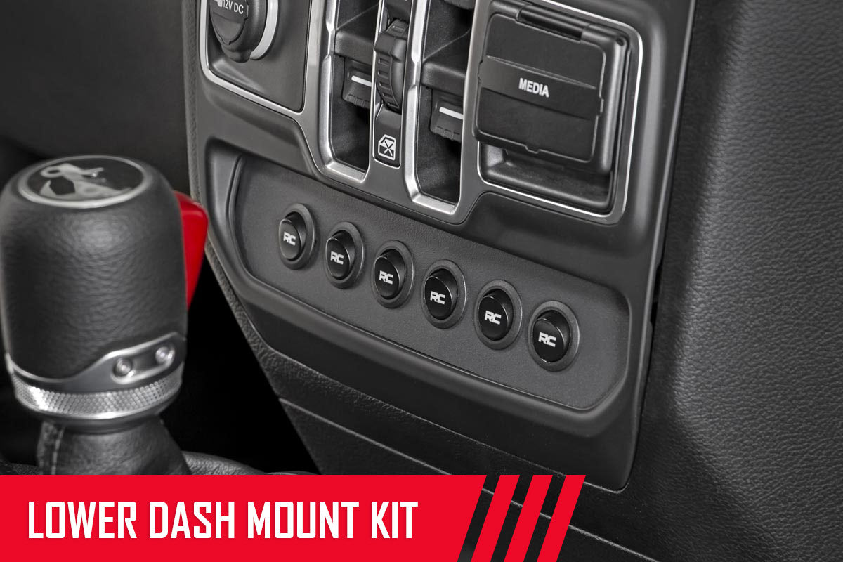 MLC-6 | Muliple Light Controller | Lower Dash | Jeep Wrangler JL/Wrangler Unlimited (18-26)