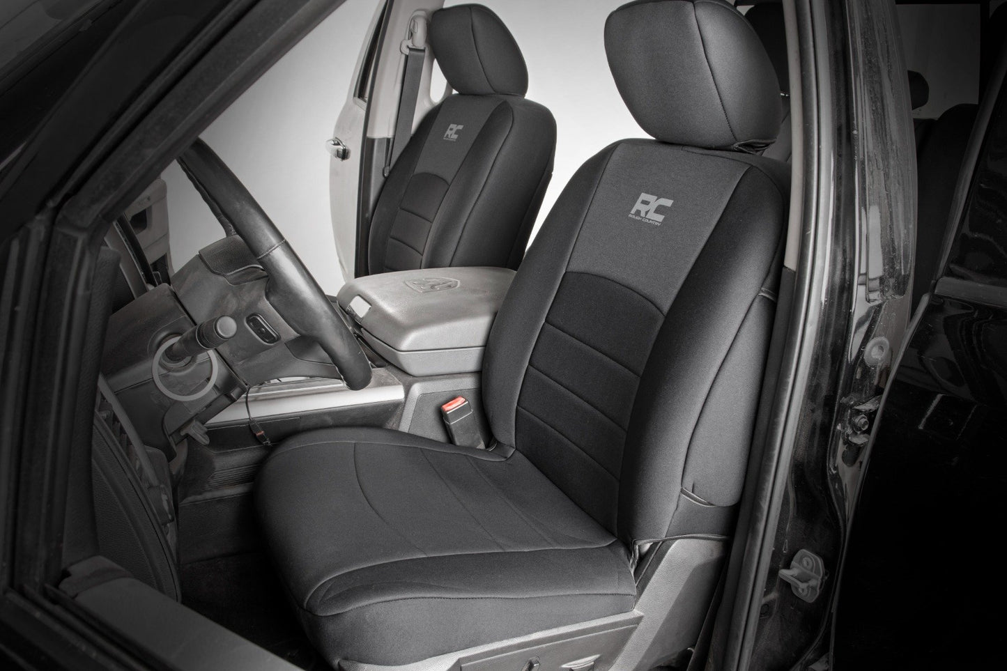 Seat Covers | FR Bucket RR Full Bench | Ram 1500 (09-18) 2500/3500 (10-18)