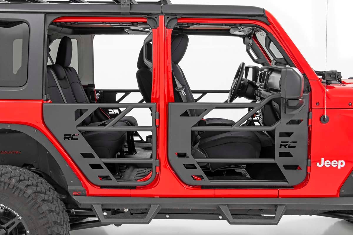 Tubular Doors | Front and Rear | Jeep Gladiator JT/Wrangler JL 4WD (18-25)